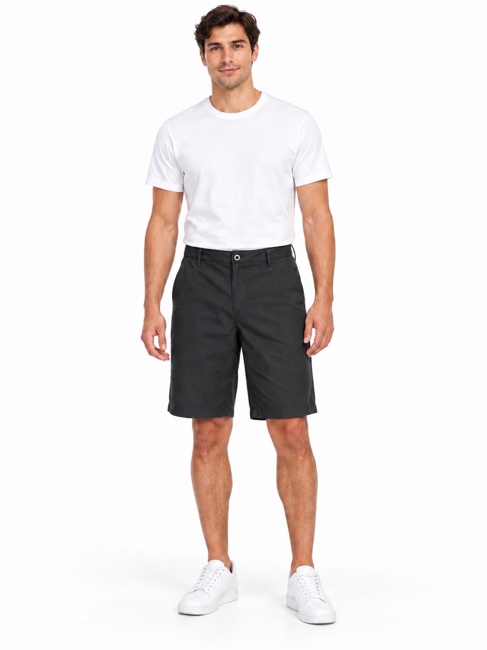 Volcom Men's Flat Front Black Shorts